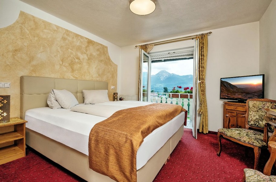 Zimmer mit Balkon © Hotel Pension Melcher