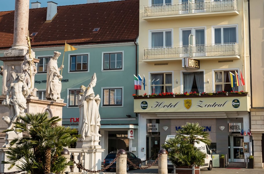 Zentrale Lage © Hotel Zentral